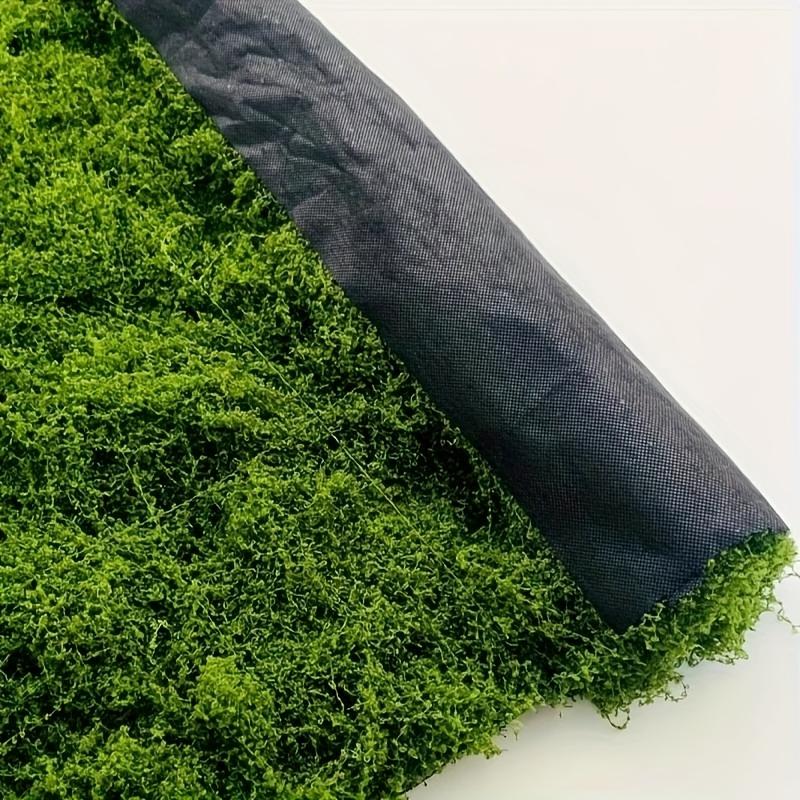 Large Artificial Moss Mat - Lush Green Foliage for Indoor/Outdoor Landscape Beautification, Easy Cutting, Realistic Texture,  Moss Decor
