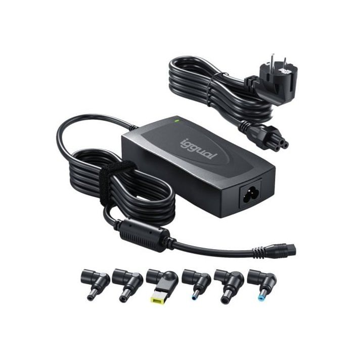 Iggual CUA-6T-150W Adaptador E Inversor De Corriente Interior Negro