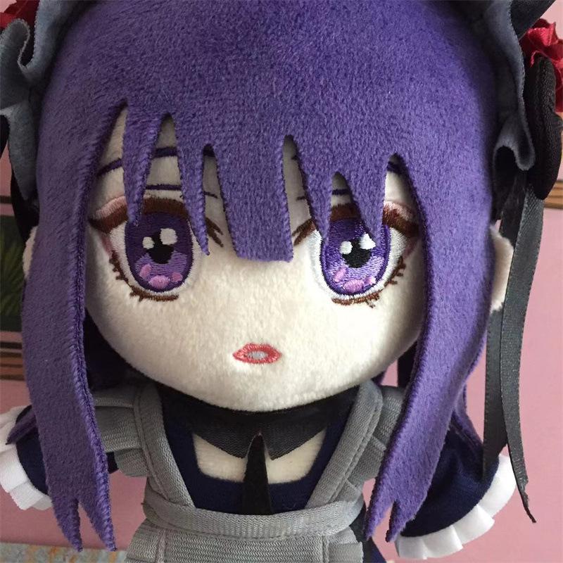 Cute My Dress Up Darling Plushies Marin Kitagawa School Uniform Shizuku Maid Cosplay Soft Stuffed Doll Anime Character Plush Toy for Fan Birthday Gift