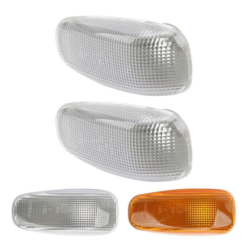 2PCS Side Marker Light 2108200921 Turn Signal Lamp for Mercedes‑Benz Vaneo W414 2002‑2005/V-Class Vito W638 1996-2003