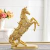 Success Horse Ornament Artistic Good Luck Horse Figurine Resin Modern Horse Statue for Home TV Stand Desk Wine Cabinet Decoration