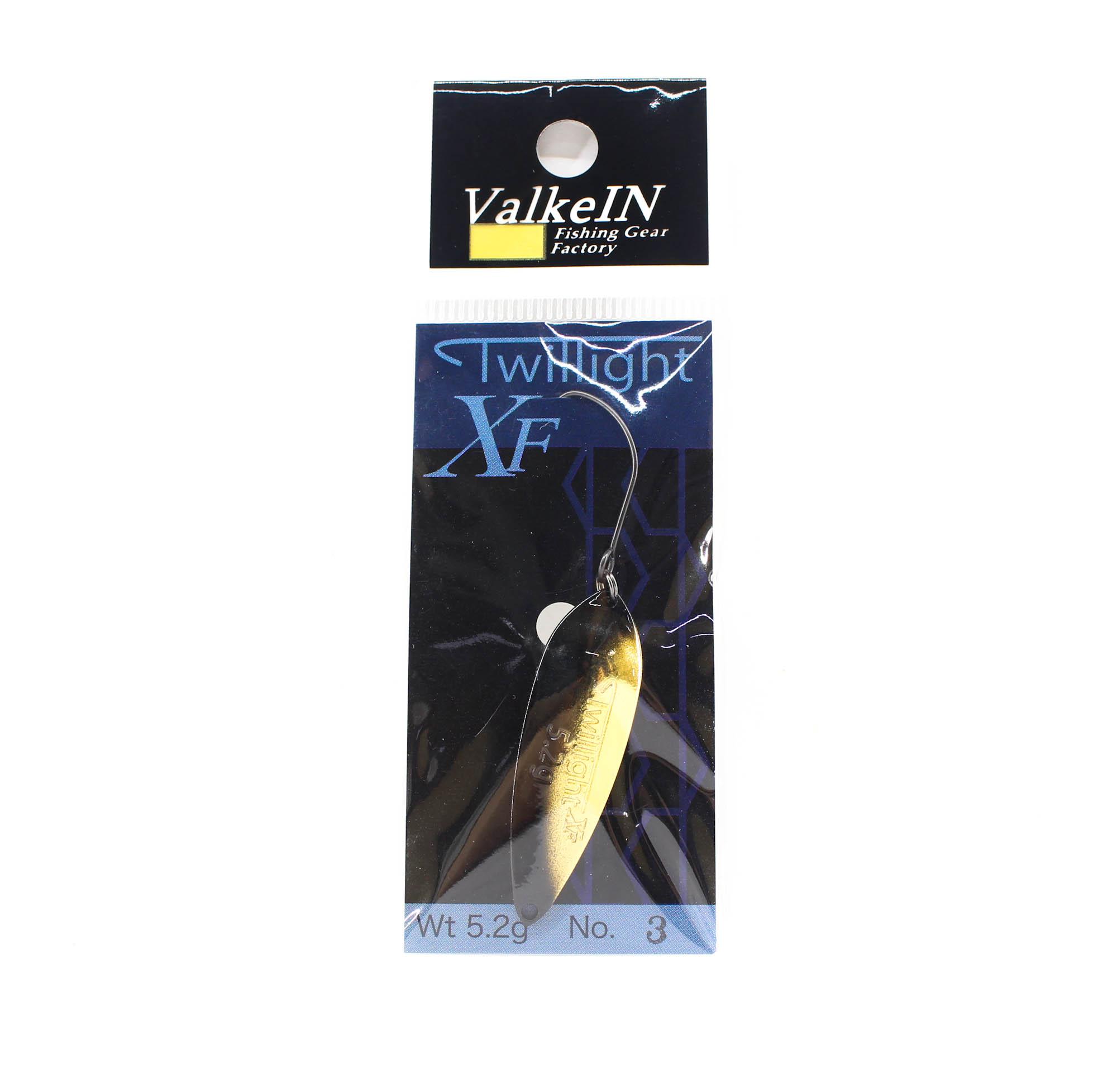

Valkein Spoon Twilight XF 5.2 grams Sinking Lure No.3 (8343)