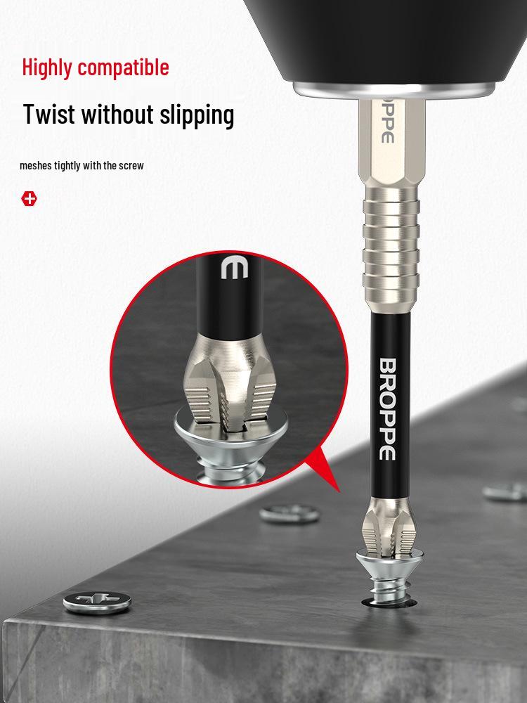 Shockproof Magnetic Anti-Slip Electric Screwdriver & Impact Driver Bit Set