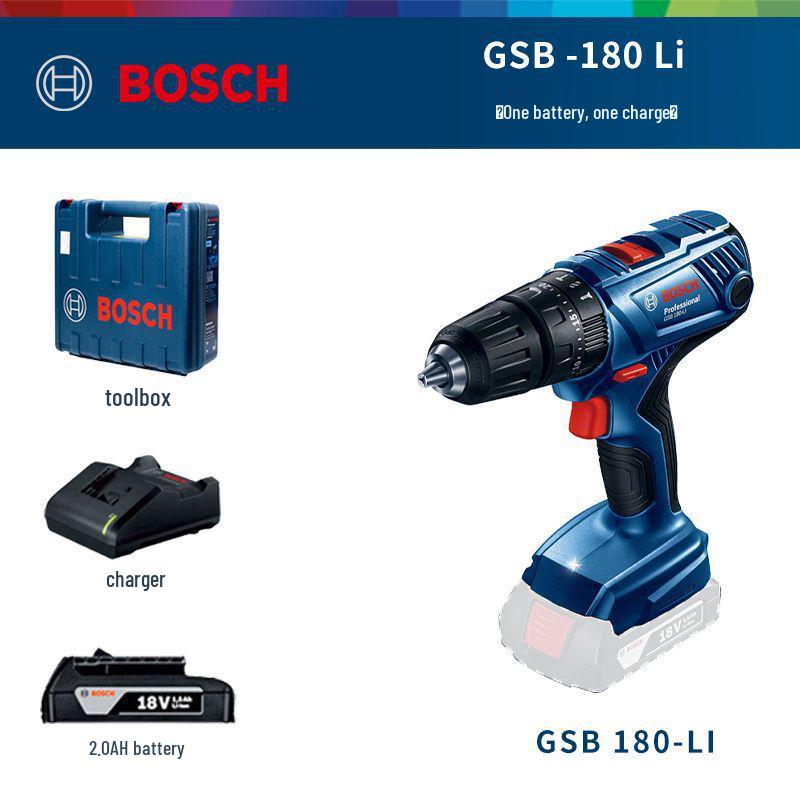 Bosch GSB180LI 18V Rechargeable Impact Drill & Electric Screwdriver