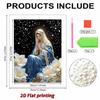 Pearl Painting Kit Virgin Mary Theme Frameless Handicraft DIY Bedroom Decoration Living Room Wall Art Room Decoration Art Craft Decoration