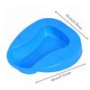 Bedpan Easy to Clean Polymeric Sleek for Bedridden Patients, Elderly