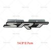 3D Metal SRT Grill Badge Emblem Car Stickers For Charger Ram Viper Magnum Caliber Journey Car Styling Auto Accessories