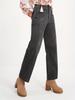 Women's Spring/Summer Corduroy Straight-Leg Pants - Fashionable Solid Color Versatile Design