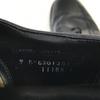 70s-80s Vintage Felt Tongue Leather U-tip McKay Construction 9 26.5-27.0 Black Maker Unknown Business Dress shoes(USED)