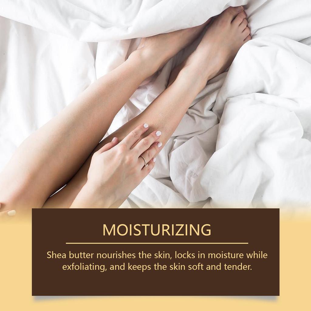 Ouhoe Turmeric Body Scrub For Softening Rough Skin Reducing Dullness And Nourishing Care