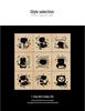 Cat Life Diary Wooden Stamp Set: Cute Cat Designs for DIY Journals and Art Projects