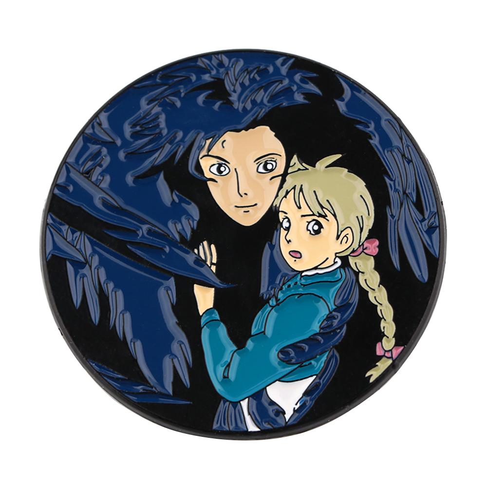 Japanese Anime Enamel Pin Brooches For Women Lapel Pins Badge On Backpack Costume Accessories Fashion Jewelry Gifts for Friends