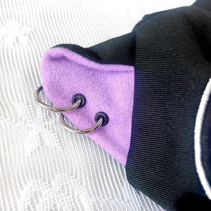 Cat Ear Cyberpunk Jersey 10cm Plush Purple (for Toy) [Used]