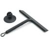 Silicone Glass Squeegee with Hook for Bathroom and Window Cleaning