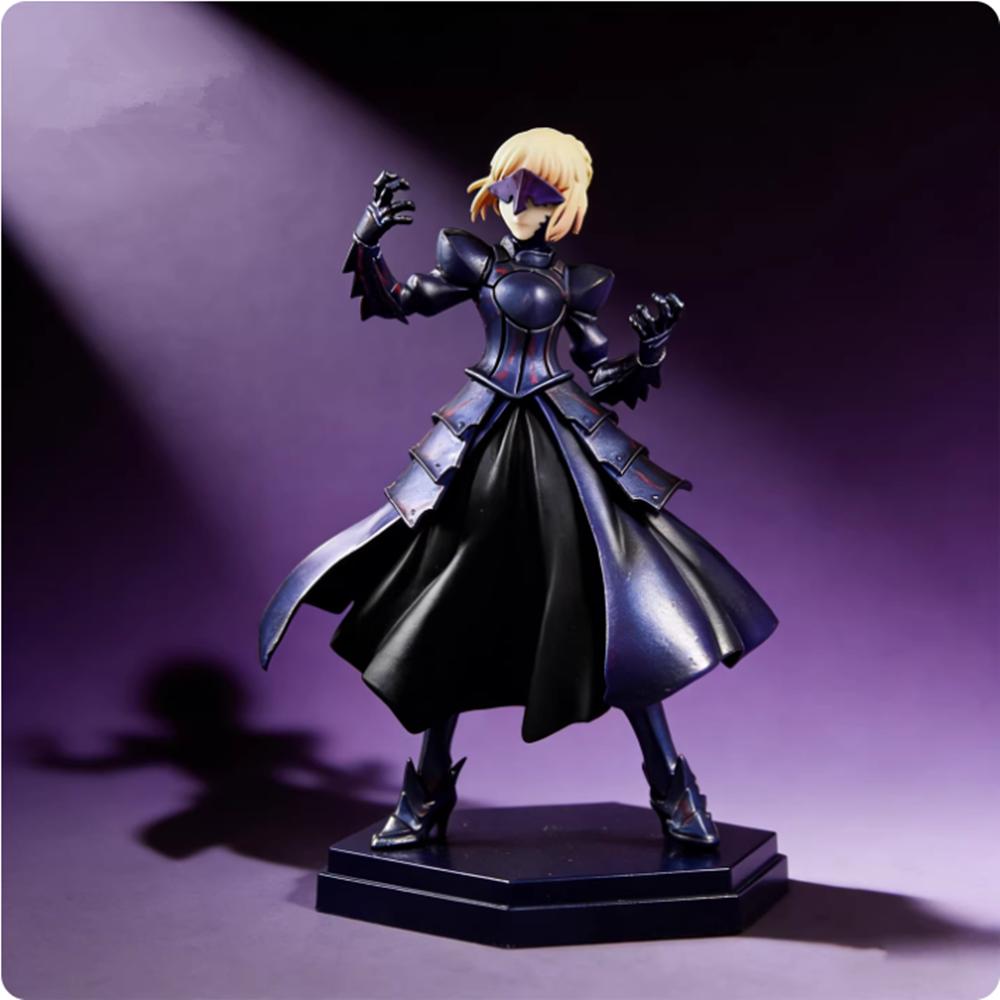 18CM Anime Fate/stay night Heaven's Feel Altria Pendragon Saber Alter Model Hračka Dárek Sběratelská Akční Figurka PVC