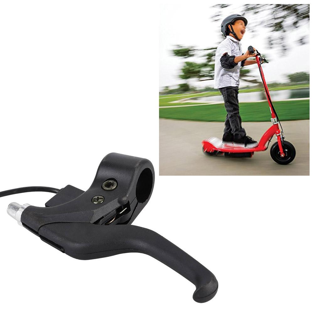 Černá plastová levá brzdová páka pro elektrický skútr Razor Pocket E Bike