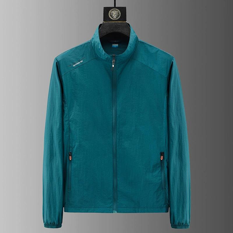 Sunscreen Clothing Men's Thin Jacket Summer Outdoor Sports Breathable UV Resistant Skin Clothing