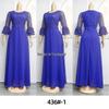 African European Women's Plus Size 2023 New Lace Heavy Work Chiffon Dress