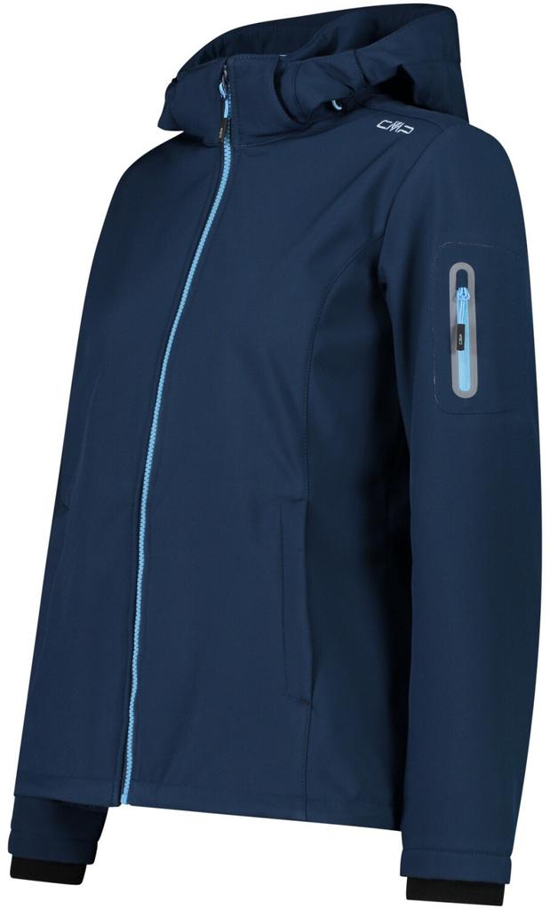 Куртка CMP Softshell Jacket Zip Hood Women (39A5006) Woman (39A5006) blue-cielo