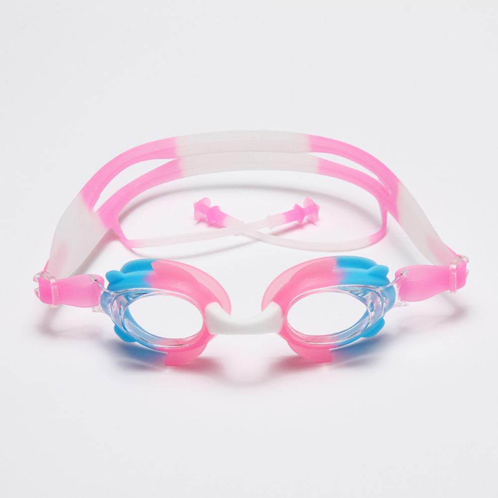 Children Swimming  Goggles With Earplugs 4511 Anti-fog Waterproof Diving Glasses