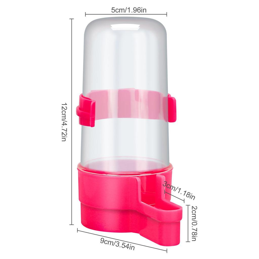 Automatic Chicken and Bird Feeder with Waterer - Food Bowl and Trough for Parrots and Birds