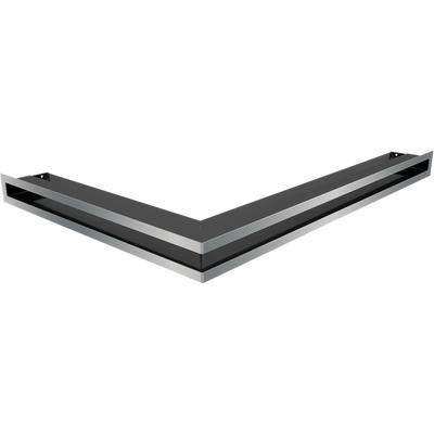 Couvercle d'aération LUFT coin droit 54,7x76,6x6 poli Slim