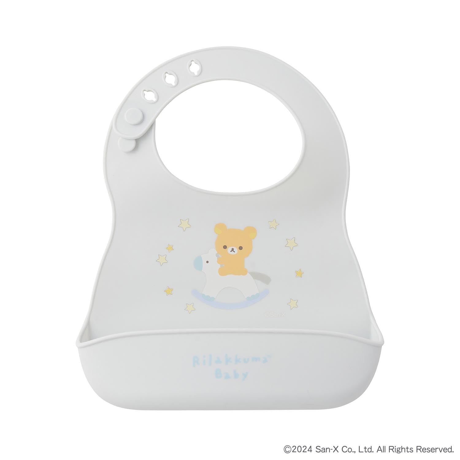 

Bib Silicone Bib Baby BBRIL001012100 Blue F [Rilakkuma Baby] синий