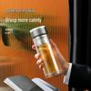 Wushengwu Smart Digital Display Double-Wall Glass Tea Bottle