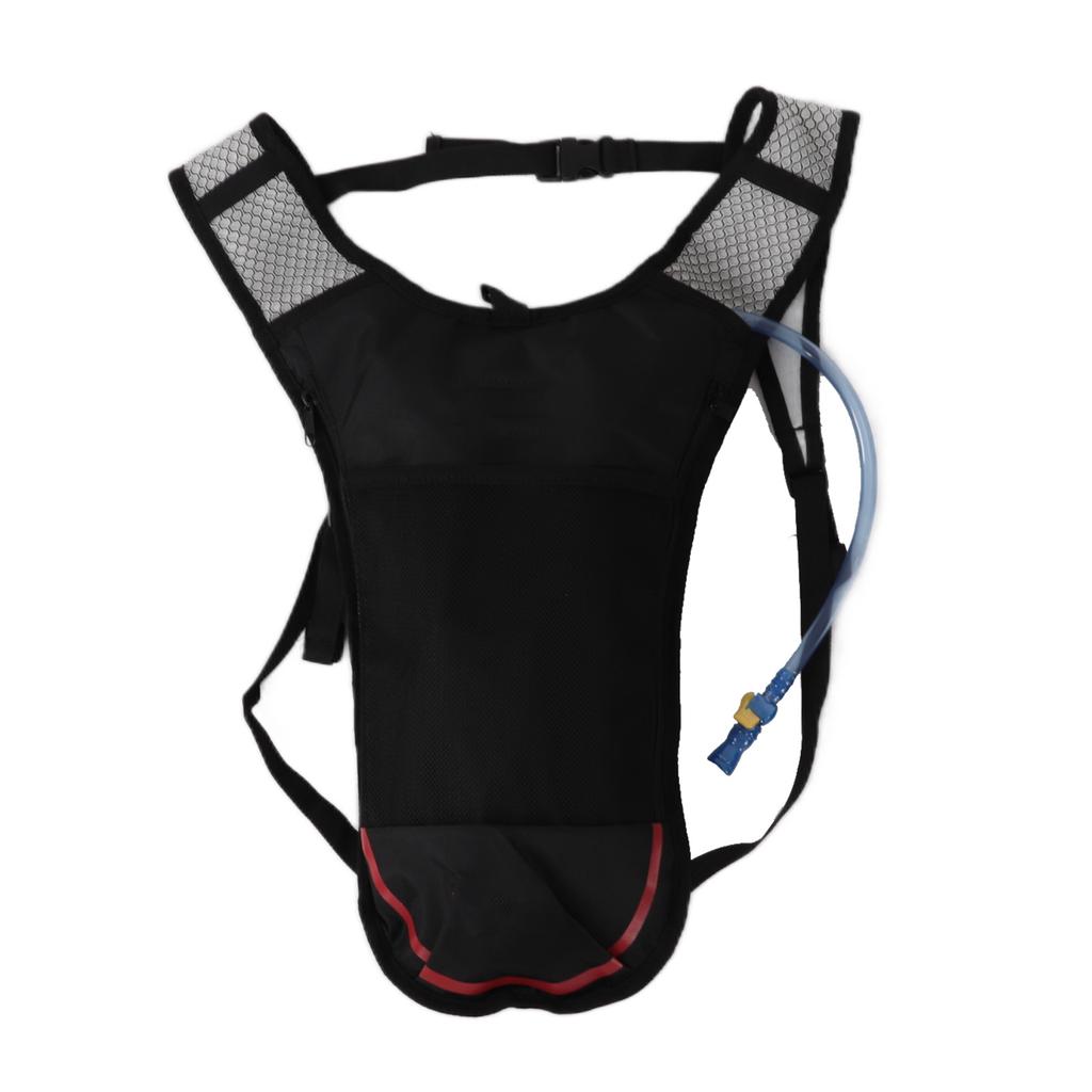 Hydration Pack Lightweight Breathable Multifunctional Water Backpack with 2L Water Bag Straw for Running Hiking Cycling
