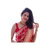 Flosive Saree da Donna Regalo Banarasi Morbido Seta Lichi Bello Jacquard Ricco Lavoro sul Pallu Tessuto Zari Kanjivaram Si