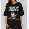 Beyonce Cowboy Carter T Shirt Beyoncé for Fans Vintage Washed Fashion Designer Clothes Comfortable Breathable Graphic Homme