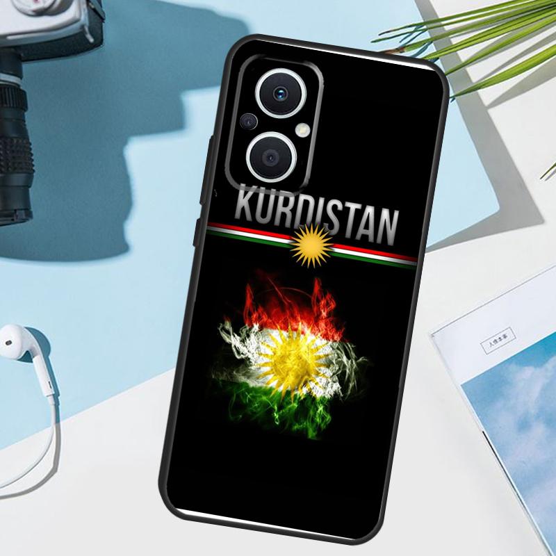 Kurdistan Flag Cover For OPPO Reno 8 7 Lite 10 11 12 13 14 Pro 11F 12F 13F 14F OPPO Find X8 X5 X9 Pro Case