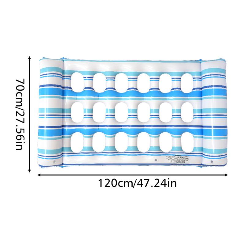 

1шт плавающий плот на воде портативный ПВХ плавающий плот плавающий ряд стул плавающая кровать креативный 120x70см