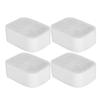 4pcs Pet Fountain Replacement Filters Activated Carbon Filter for Cat Dog Water Feeder(Lotus Filter