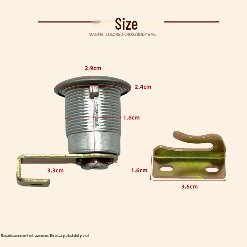 Universal Electric Vehicle Trunk Lock Cylinder for Yadea, Aima, Tailg, Lima, Luyuan