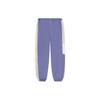 Li Ning Sports Life Collection Knitted Sweatpants Men's Gray Ink Blue AYKS033-4