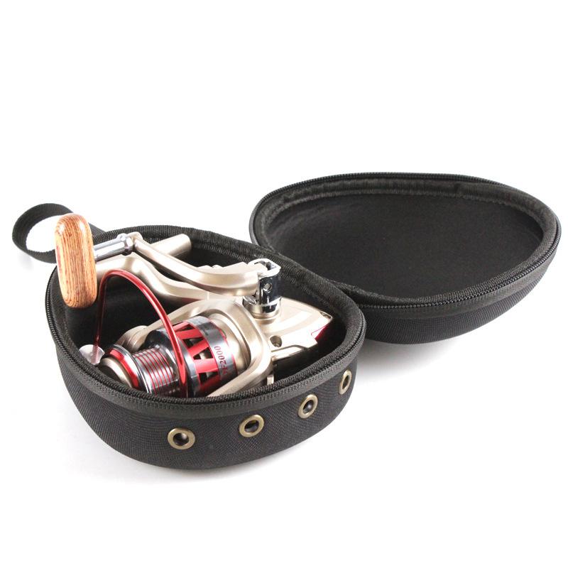 Portable Fishing Reel Bag Eva Waterproof Case Cover For Spinning Reel Fishing Reel Carry Bag Fishing Tackle Bag