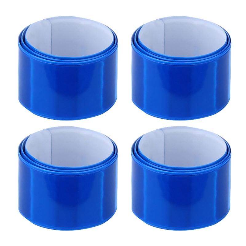 Reflective Running Wristbands High Visibility Elasticated Ankle Bands Reflective Armbands Safty Gear for Cycling Walking