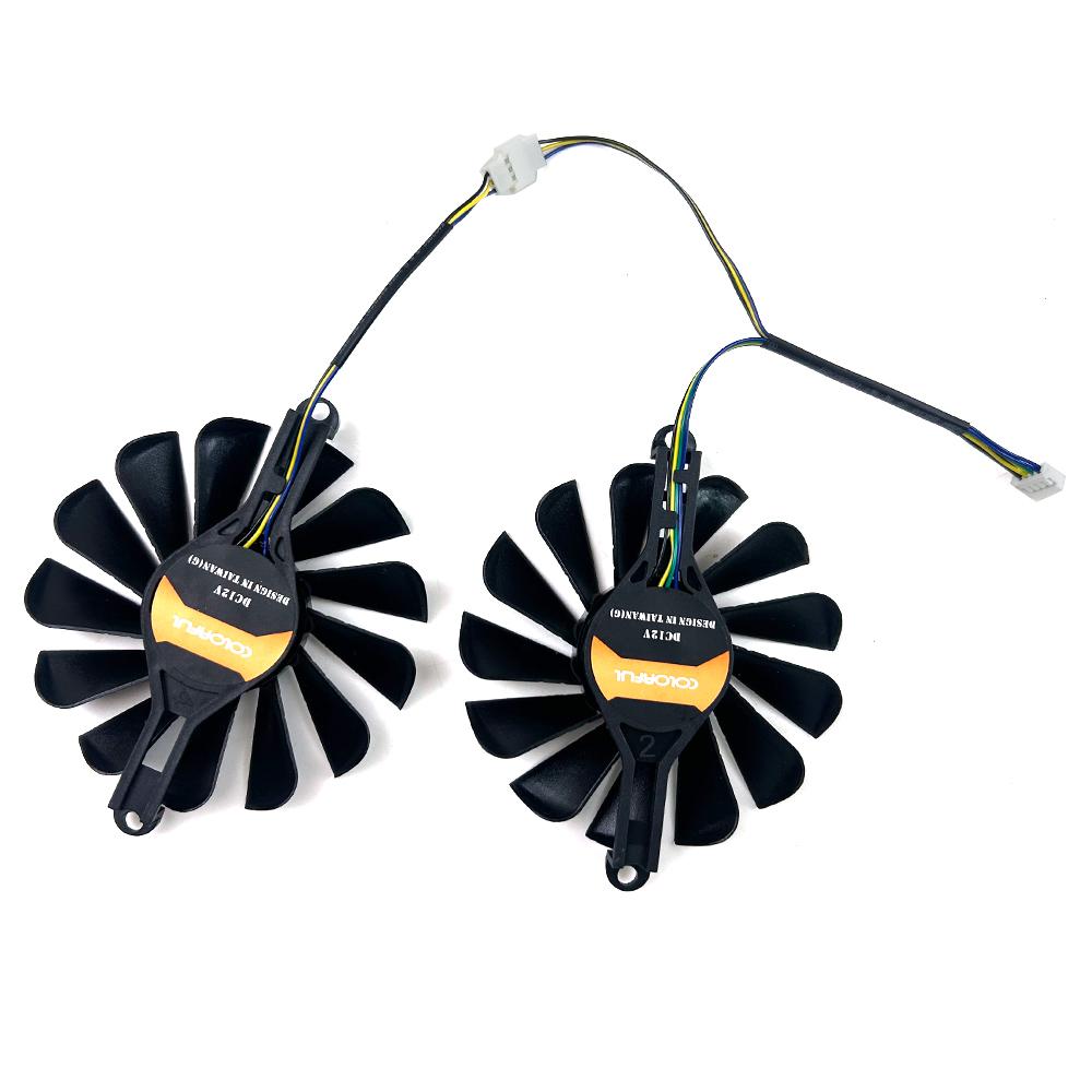 NEW Cooling Fan 85mm 4pin AMD RX580 GPU FAN For MLLSE SOYO PELADN RX 580 8GB RX 5500XT RX6600M video card fans