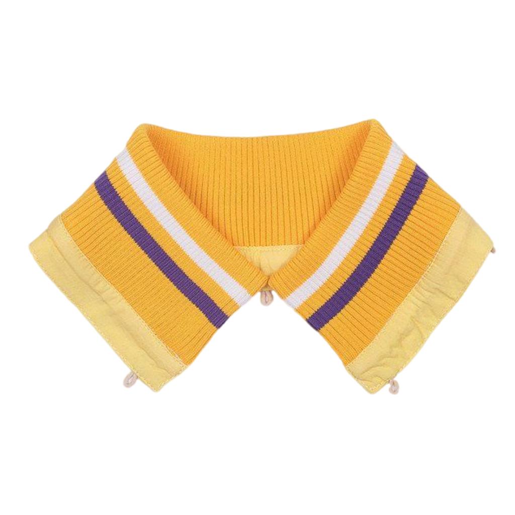 Stylish Striped Collar Removable Collar Protectors For Down Jackets Great For Everyday Use Winter Coat Collar Guards