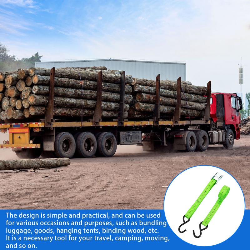 Truck Tie Down Straps Truck Straps Waterproof 5m Ratchet Strap Rope Tightener Heavy Duty Cargo Straps Camping Accessories