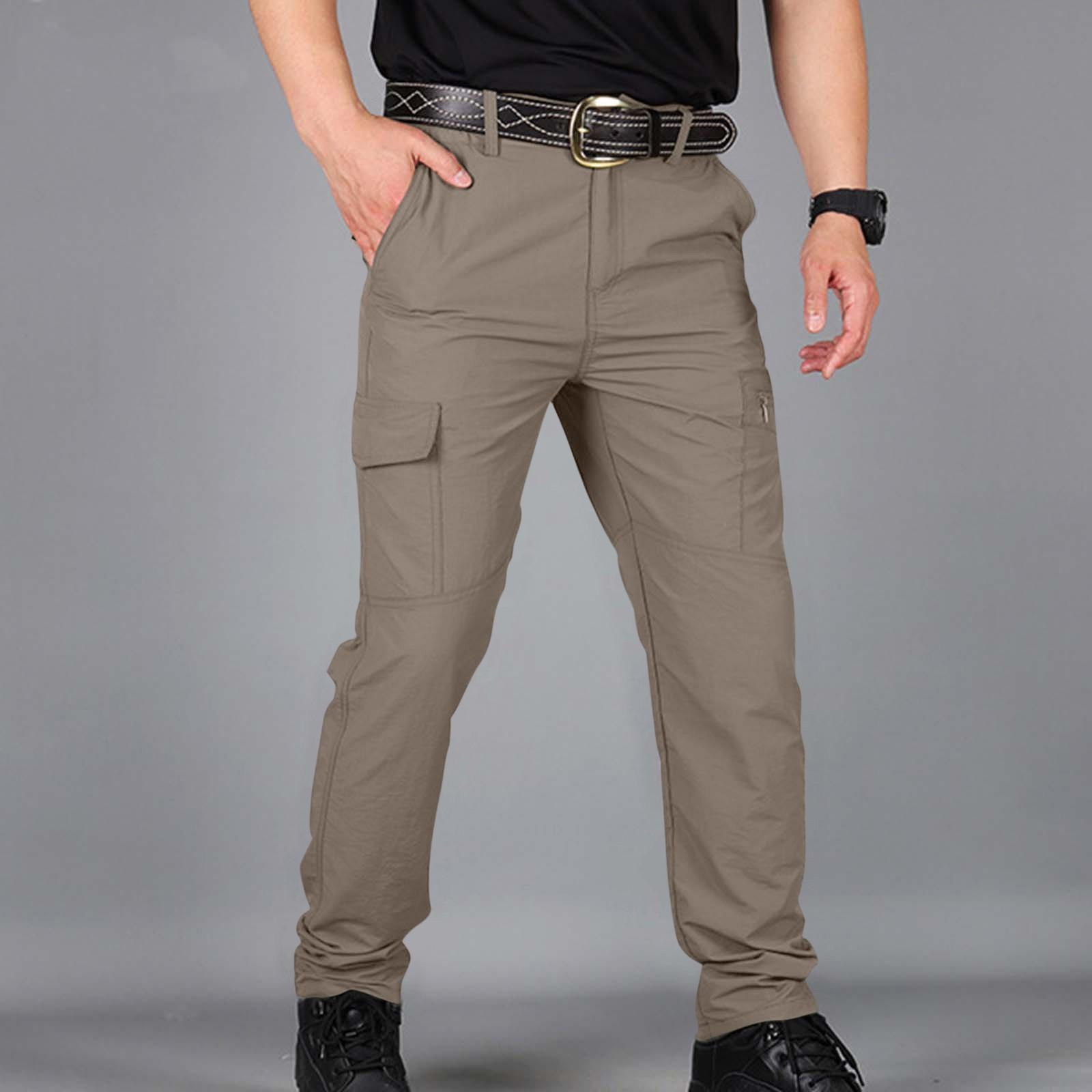 

Мужские летние брюки-карго, спортивные, для активного отдыха, водонепроницаемые, большого размера, для походов M