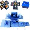 Folding Surprise Explosion Box Multi-Layer Memory Photo Box Gift Packaging Box  Christmas Holiday