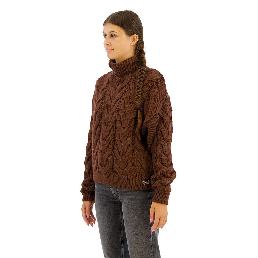 Superdry Sweater Chain Cable Knit Polo