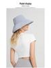 Women's Anti-UV Foldable Fisherman Hat with Large Brim for Summer/Spring Sun Protection