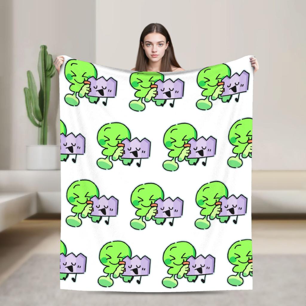 Blanket Fleece All Season Cartoon Multi-function Super Soft Throw Blankets for Bed Bedroom Rug Piece