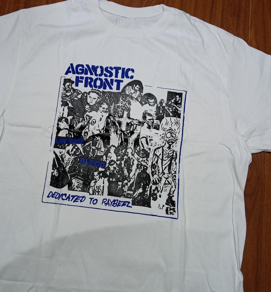 Редкая футболка с коротким рукавом от группы участника Agnostic Front. Все размеры. Унисекс футболка. XL