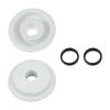 2 Pack Sealing Gasket Set Flexible Sealing Gaskets Rubber Texture Suitable for Adult Electric Toothbrush Maintenance