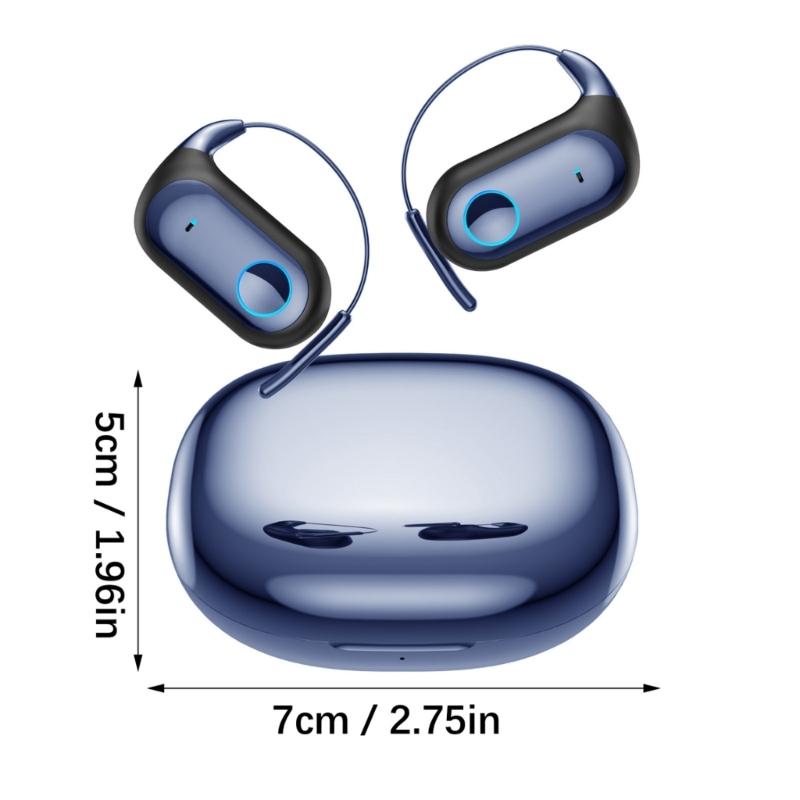 AI Translator Bluetooth-compatible Earbuds With Clear Sound Noise Cancelling &Magnetic Charging Case For Travel Fitness
