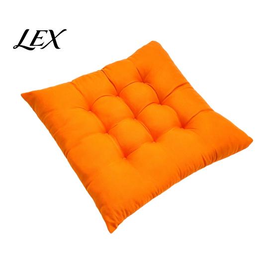Car Seat Comfort Cushion Square Chair with Ties, Ultra Soft Office Cushion, 15.75"x15.75" Breathable Pad for Home Work All Seasons